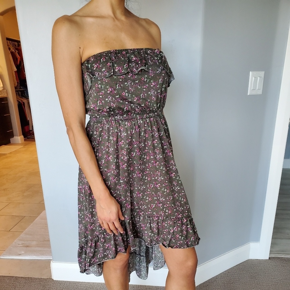 Strapless dress